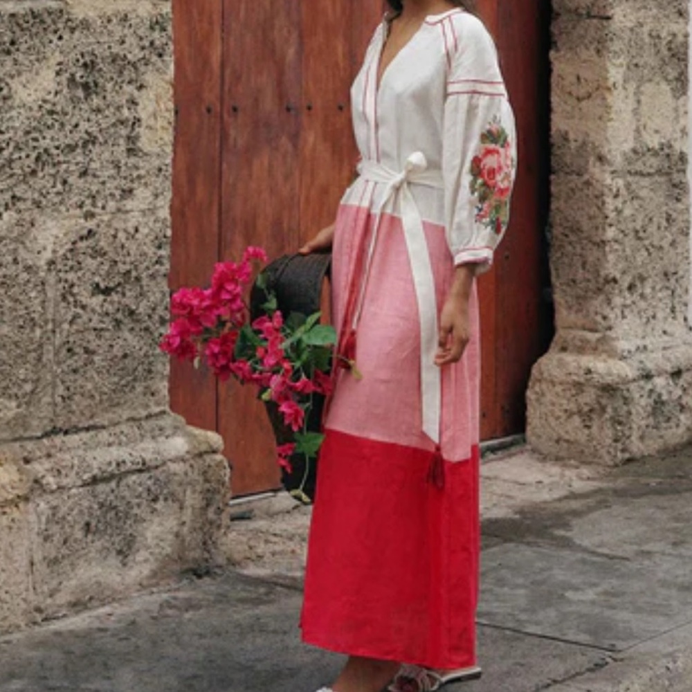 De Castro Lotus Dress
